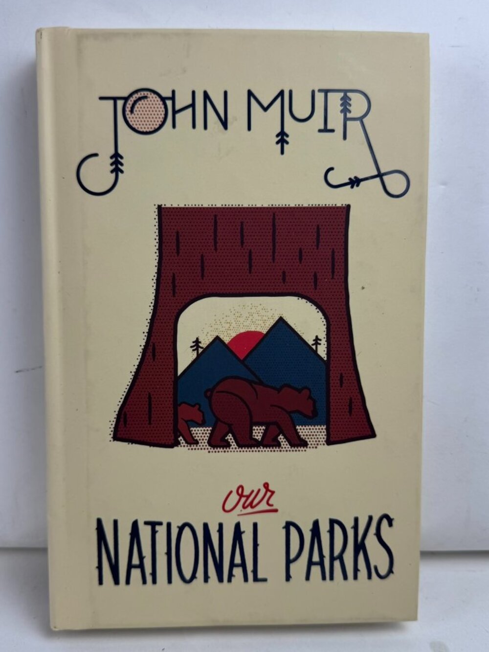 Our National Parks by John Muir Hardcover Book Nature Conservation History